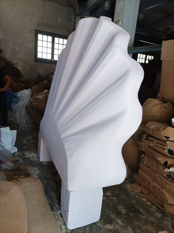 concha 2piezas porex p superior resina p inferior 220x216x52 40x208x165 (150eu) 1u c estado actual